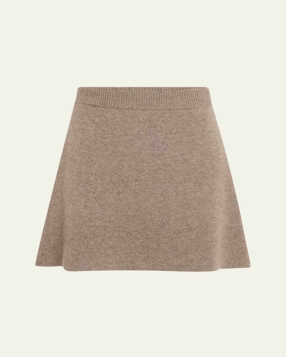 Clare Cashmere Mini Skirt